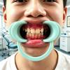 2Pcs C-Shape Dentist Cheek Retractor Food-grade Silicone Material Spreader Lip Shape Opener Cheek Mouth Opener Expander Resistant to 200 (S-size) view 3