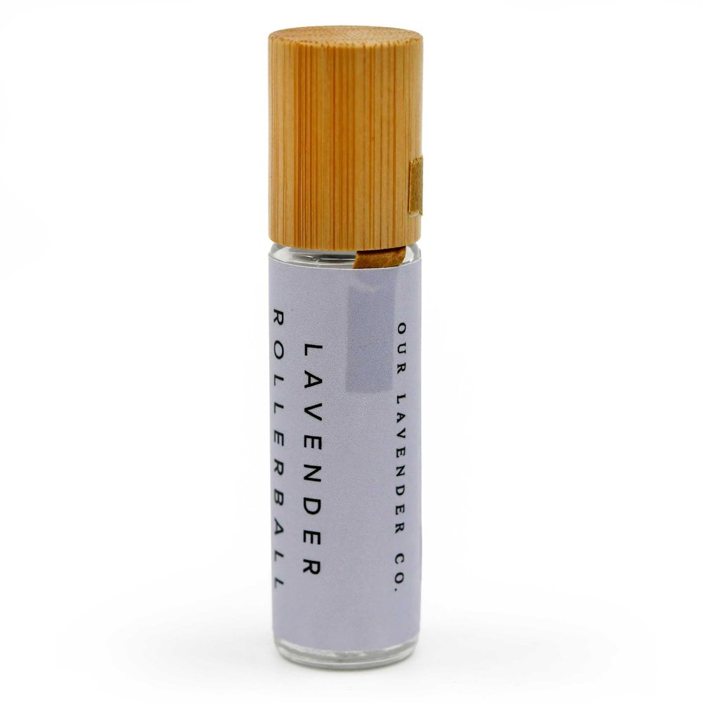 Lavender Essential Oil Rollerball | 10 ml | Lavender Scent | Our Lavender Co