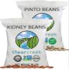CLEAR CREEK Certified Glyphosate Residue Free Kidney and Pinto Beans | 36 LB (2-18 lb bags) | Project Non-GMO Verified view 1