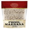 Spicy World Phool Makhana (Fox Nut/Popped Lotus Root Seed/Popped Water Lily Seeds) 400g (14oz) ~ Plain Raw Uncooked - All Natural | Vegan | No Colors | Indian view 1