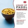Spicy World Phool Makhana (Fox Nut/Popped Lotus Root Seed/Popped Water Lily Seeds) 400g (14oz) ~ Plain Raw Uncooked - All Natural | Vegan | No Colors | Indian view 4