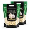 Organic Peeled Garlic Cloves, USDA Certified Organic & Kosher, Fresh Pre-Peeled Garlic for Cooking, Roasting & Meal Prep, 3 lb Bags, Pack of 2, 6 lb Total view 1