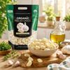 Organic Peeled Garlic Cloves, USDA Certified Organic & Kosher, Fresh Pre-Peeled Garlic for Cooking, Roasting & Meal Prep, 3 lb Bags, Pack of 2, 6 lb Total view 2