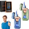 Voice-Activated Dual Flame Lighter (Butane Not Included) USB Rechargeable Windproof Refillable with Visible Window Butane Lighter 3-in-1 Smart Ignition, Intelligent Voice-Activated(2PCS F) view 1