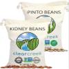 CLEAR CREEK Certified Glyphosate Residue Free Kidney and Pinto Beans | 8 LB (2-4 lb bags) | Project Non-GMO Verified view 1