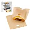Reusable Toaster Bag Non Stick Bread Sandwich Fiberglass Toast Microwave Heating Pastry Tool(M,1PC) view 3