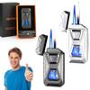 Voice-Activated Dual Flame Lighter (Butane Not Included) USB Rechargeable Windproof Refillable with Visible Window Butane Lighter 3-in-1 Smart Ignition, Intelligent Voice-Activated(2PCS L) view 1