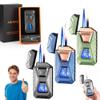 Voice-Activated Dual Flame Lighter (Butane Not Included) USB Rechargeable Windproof Refillable with Visible Window Butane Lighter 3-in-1 Smart Ignition, Intelligent Voice-Activated(3PCS C) view 1
