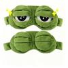 3D Contoured Frog Eye Mask Cartoon Eye maskFun Eye maskFunny Eye mask100% Blackout Eye mask Zero-Pressure Soft Eye mask (2 Sets) view 1