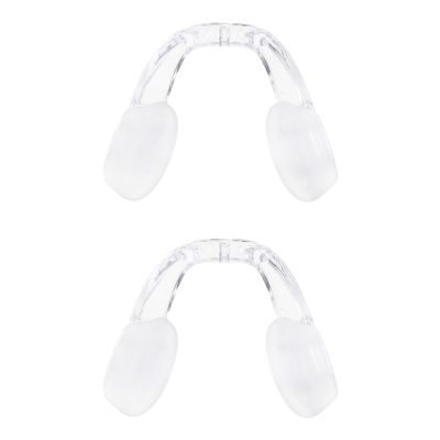 OSOLADY 2 Pair Glasses Nose Pad Replacement: U-Shaped Adjustable Soft Silicone Nose Piece for Eyeglass, Protect Bridge, Anti Slip & Easy Installing, with Screwdriver
