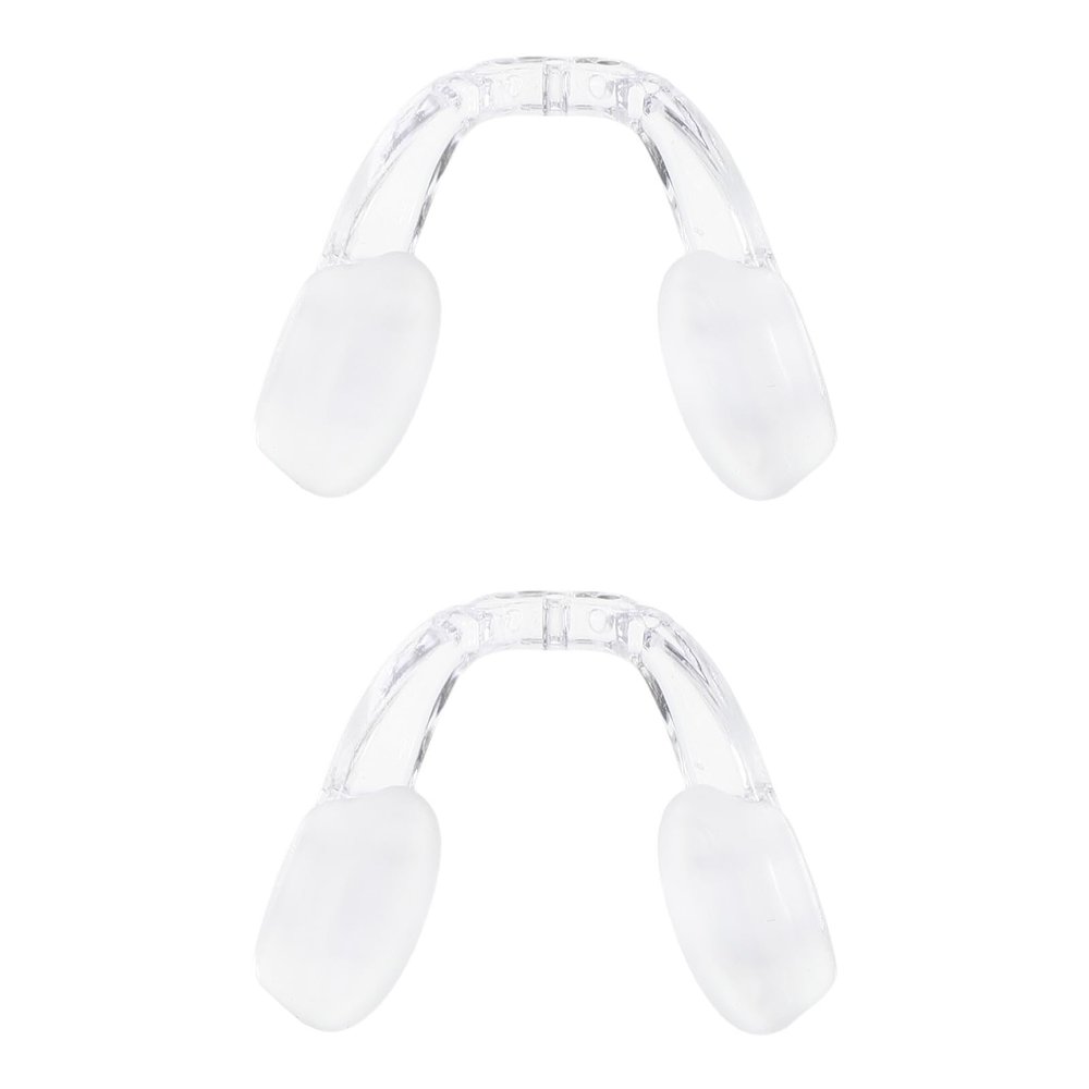 OSOLADY 2 Pair Glasses Nose Pad Replacement: U-Shaped Adjustable Soft Silicone Nose Piece for Eyeglass, Protect Bridge, Anti Slip & Easy Installing, with Screwdriver