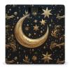 Golden Stars and Moon Weight Scale High Precision Digital Body Scale Cute Compact Slim Bathroom Scale Sleek Modern Personal Body Weighing Machine for Bedroom Kitchen and Bathroom view 1