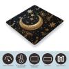 Golden Stars and Moon Weight Scale High Precision Digital Body Scale Cute Compact Slim Bathroom Scale Sleek Modern Personal Body Weighing Machine for Bedroom Kitchen and Bathroom view 3