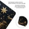 Golden Stars and Moon Weight Scale High Precision Digital Body Scale Cute Compact Slim Bathroom Scale Sleek Modern Personal Body Weighing Machine for Bedroom Kitchen and Bathroom view 4