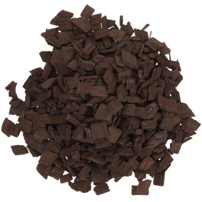COLLBATH 3 Bags Oak Chips for Wine Making - French Oak Chips for Home Wine Brewing, Enhance Aroma and Flavor, Red Brandy Whiskey Brewing 100g/Bag Dark Brown