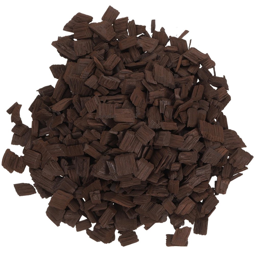 COLLBATH 3 Bags Oak Chips for Wine Making - French Oak Chips for Home Wine Brewing, Enhance Aroma and Flavor, Red Brandy Whiskey Brewing 100g/Bag Dark Brown