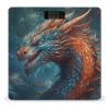 Dragon Art Weight Scale High Precision Digital Body Scale Cute Compact Slim Bathroom Scale Sleek Modern Personal Body Weighing Machine for Bedroom Kitchen and Bathroom view 1