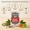 Broth Bone Beef Dry 16.9 fl oz Beef Packets for Cooking and Sipping Chicken Broth Alternative High Protein Paleovalley Protein Style Drink with Refrigerator Magnet view 2