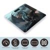Cool Dragon Weight Scale High Precision Digital Body Scale Cute Compact Slim Bathroom Scale Sleek Modern Personal Body Weighing Machine for Bedroom Kitchen and Bathroom view 3