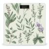 Green Flower Herb Sage Leaves and Branches Weight Scale High Precision Digital Body Scale Cute Compact Slim Bathroom Scale Sleek Modern Personal Body Weighing Machine for Bedroom Kitchen and Bathroom view 1