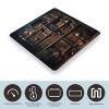 Books on The Bookshelf Weight Scale High Precision Digital Body Scale Cute Compact Slim Bathroom Scale Sleek Modern Personal Body Weighing Machine for Bedroom Kitchen and Bathroom view 3