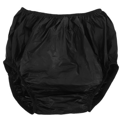 CIMAXIC Waterproof Diaper Covers - Washable Adult Incontinence Underwear Cover for Seniors - Elastic Pull-On Leak Protection Diaper for Home and Travel Waistline 24''