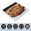 Chocolate Cookie Weight Scale High Precision Digital Body Scale Cute Compact Slim Bathroom Scale Sleek Modern Personal Body Weighing Machine for Bedroom Kitchen and Bathroom view 3