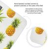 Yellow Pineapple on White Background Illustration Weight Scale High Precision Digital Body Scale Cute Compact Slim Bathroom Scale Sleek Modern Personal Body Weighing Machine For Bedroom Kitchen And Ba view 4