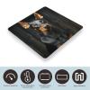 Doberman Weight Scale High Precision Digital Body Scale Cute Compact Slim Bathroom Scale Sleek Modern Personal Body Weighing Machine for Bedroom Kitchen and Bathroom view 3