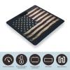 American Flag Weight Scale High Precision Digital Body Scale Cute Compact Slim Bathroom Scale Sleek Modern Personal Body Weighing Machine for Bedroom Kitchen and Bathroom view 3