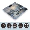 Winter Snow Scene Weight Scale High Precision Digital Body Scale Cute Compact Slim Bathroom Scale Sleek Modern Personal Body Weighing Machine for Bedroom Kitchen and Bathroom view 3