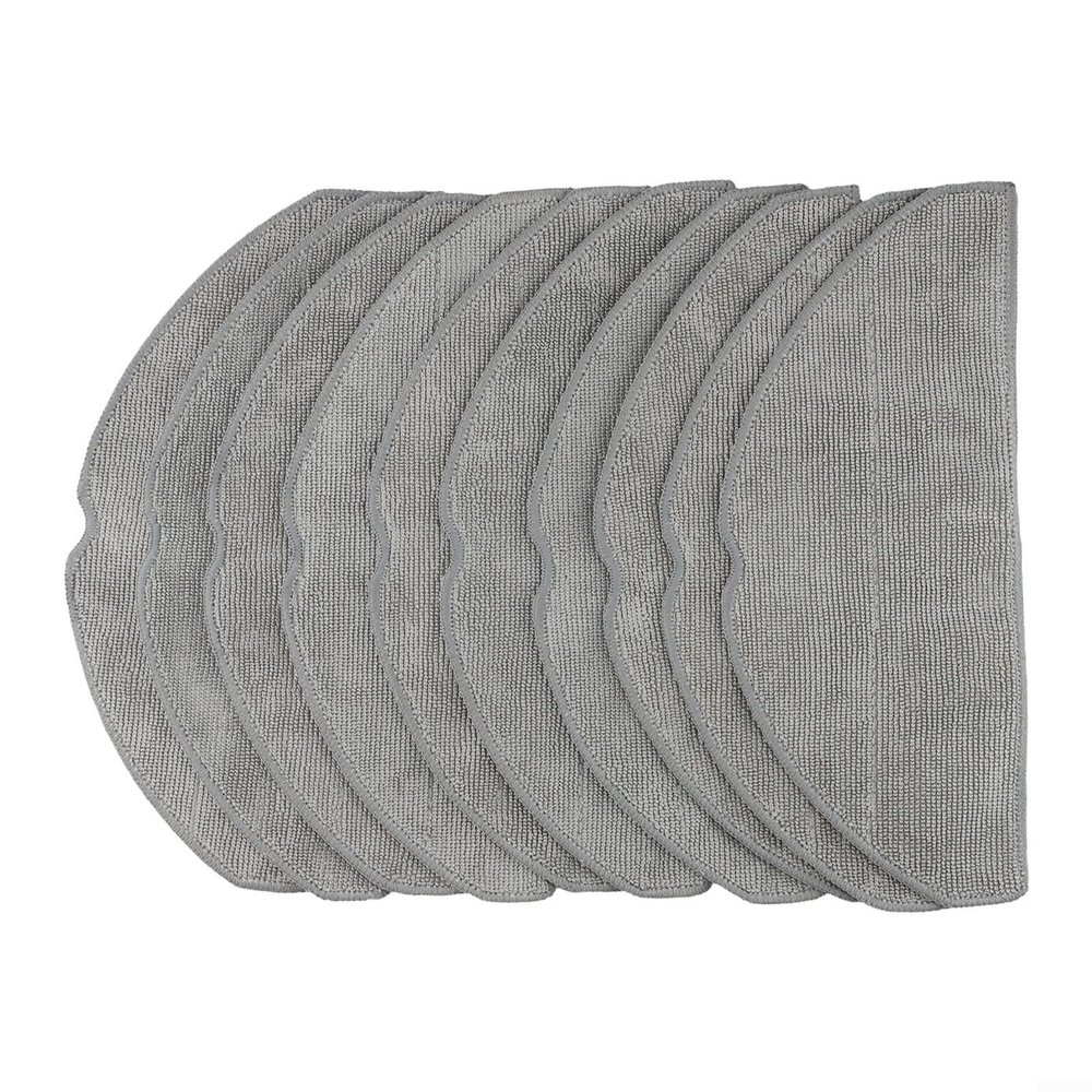 For Eufy G50 & L60 SES Mop Cloths,Microfiber Replacement Pads For Robot Vacuum,Washable Cleaning Rags,4/10-Pack,Replacement Mop Cloths For Eufy G50(10 PACK)