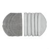 For Eufy G50 & L60 SES Mop Cloths,Microfiber Replacement Pads For Robot Vacuum,Washable Cleaning Rags,4/10-Pack,Replacement Mop Cloths For Eufy G50(10 PACK) view 2