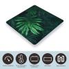 Green Tropical Jungle Plant Weight Scale High Precision Digital Body Scale Cute Compact Slim Bathroom Scale Sleek Modern Personal Body Weighing Machine for Bedroom Kitchen and Bathroom view 3