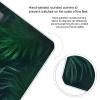 Green Tropical Jungle Plant Weight Scale High Precision Digital Body Scale Cute Compact Slim Bathroom Scale Sleek Modern Personal Body Weighing Machine for Bedroom Kitchen and Bathroom view 4
