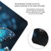 Blue Butterfly and Moon Weight Scale High Precision Digital Body Scale Cute Compact Slim Bathroom Scale Sleek Modern Personal Body Weighing Machine for Bedroom Kitchen and Bathroom view 4
