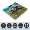 Big Tortoise Weight Scale High Precision Digital Body Scale Cute Compact Slim Bathroom Scale Sleek Modern Personal Body Weighing Machine for Bedroom Kitchen and Bathroom view 3
