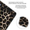 Black Leopard Print Weight Scale High Precision Digital Body Scale Cute Compact Slim Bathroom Scale Sleek Modern Personal Body Weighing Machine for Bedroom Kitchen and Bathroom view 4