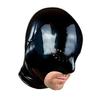 Latex Hood Rubber Mask Handmade for Men Women,LATEX Head Cover Masks Open Mouth with Back Zipper (black,XL) view 1