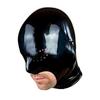 Latex Hood Rubber Mask Handmade for Men Women,LATEX Head Cover Masks Open Mouth with Back Zipper (black,XL) view 3