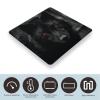 Black Red Eyed Wolf Weight Scale High Precision Digital Body Scale Cute Compact Slim Bathroom Scale Sleek Modern Personal Body Weighing Machine for Bedroom Kitchen and Bathroom view 3