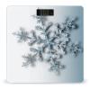 Transparent Snowflake Weight Scale High Precision Digital Body Scale Cute Compact Slim Bathroom Scale Sleek Modern Personal Body Weighing Machine for Bedroom Kitchen and Bathroom view 1