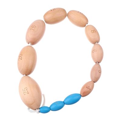 Orchidometer Endocrine Measurement, Set Rosary Style Testicular Volume Scale, Accurate Pediatric Endocrinology Assessment Tool for Clinical Examination, Medical Diagnostic Instrument for Home Training