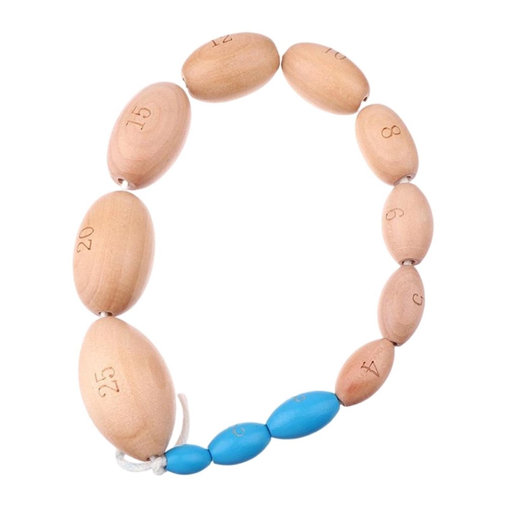 Orchidometer Endocrine Measurement, Set Rosary Style Testicular Volume Scale, Accurate Pediatric Endocrinology Assessment Tool for Clinical Examination, Medical Diagnostic Instrument for Home Training