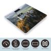 Germany Neuschwanstein Castle Weight Scale High Precision Digital Body Scale Cute Compact Slim Bathroom Scale Sleek Modern Personal Body Weighing Machine for Bedroom Kitchen and Bathroom view 3