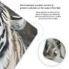 Black and White Tiger Weight Scale High Precision Digital Body Scale Cute Compact Slim Bathroom Scale Sleek Modern Personal Body Weighing Machine for Bedroom Kitchen and Bathroom view 4