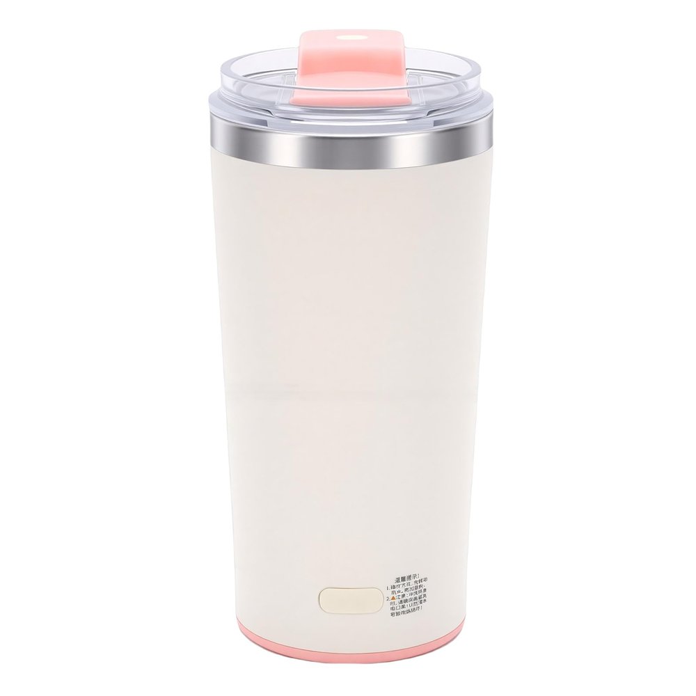 Automatic Stirring Coffee Mug with Lid - Stainless Steel Self Mixing Cup for Protein Shake - Choice for Family Friends