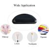 Multifunctional Manual Toothpaste Dispenser - No Waste Tube Squeezer for Easy Use (1/4 Pack)(Red) view 3