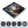 Santa Claus and Deer Elk Weight Scale High Precision Digital Body Scale Cute Compact Slim Bathroom Scale Sleek Modern Personal Body Weighing Machine for Bedroom Kitchen and Bathroom view 3