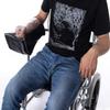 YiZYiF Heavy Duty Waterproof & Dustproof Electric Wheelchair Cover - Prevent Rain, Dust, Sun, UV for Indoor Black One Size view 2